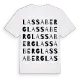 Lassaberg ordlek t-shirt