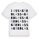 Lassagård ordlek t-shirt