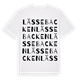 Lässebacken ordlek t-shirt