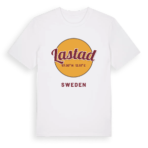 Lastad cirkel t-shirt – ekologisk bomull t-shirt från Pinshirt