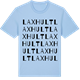 Blue Soul t-shirt med Laxhult ordlek t-shirt