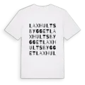 Laxhultsbygget ordlek t-shirt