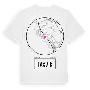 Laxvik t-shirt – ekologisk bomull t-shirt från Pinshirt