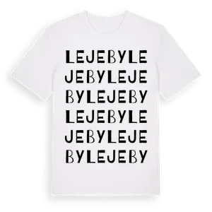Lejeby ordlek t-shirt – ekologisk bomull t-shirt från Pinshirt