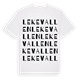 Lekevallen ordlek t-shirt
