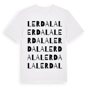 Lerdala ordlek t-shirt – ekologisk bomull t-shirt från Pinshirt