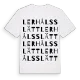 Lerhålsslätt ordlek t-shirt