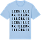 Blue Soul t-shirt med Lerkil ordlek t-shirt