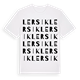 Lersik ordlek t-shirt