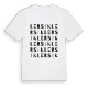 Lersik ordlek t-shirt