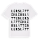 Lerslätten ordlek t-shirt