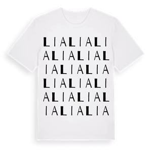 Lia ordlek t-shirt – ekologisk bomull t-shirt från Pinshirt