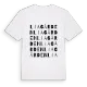 Liagården ordlek t-shirt