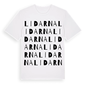 Lidarna ordlek t-shirt – ekologisk bomull t-shirt från Pinshirt