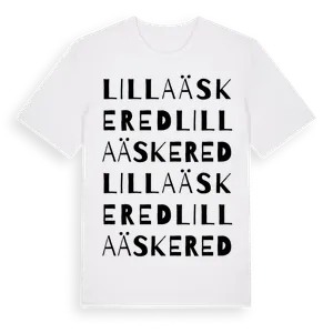 Lilla Äskered ordlek t-shirt – ekologisk bomull t-shirt från Pinshirt