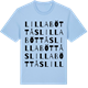 Blue Soul t-shirt med Lilla Böttås ordlek t-shirt