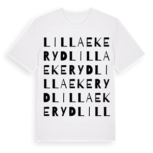 Lilla Ekeryd ordlek t-shirt – ekologisk bomull t-shirt från Pinshirt