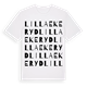 Lilla Ekeryd ordlek t-shirt
