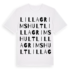 Lilla Grimshult ordlek t-shirt – ekologisk bomull t-shirt från Pinshirt