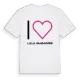 Jag älskar Lilla Hansagård t-shirt stort tryck