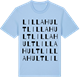 Blue Soul t-shirt med Lilla Hult ordlek t-shirt
