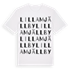 Lilla Mjällby ordlek t-shirt