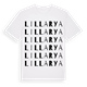 Lilla Rya ordlek t-shirt
