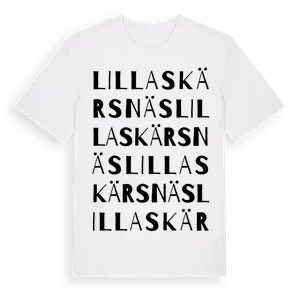 Lilla Skärsnäs ordlek t-shirt – ekologisk bomull t-shirt från Pinshirt