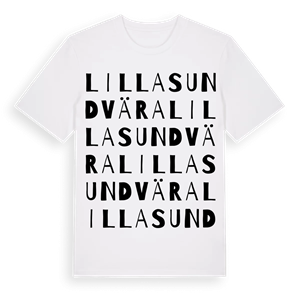 Lilla Sundvära ordlek t-shirt – ekologisk bomull t-shirt från Pinshirt