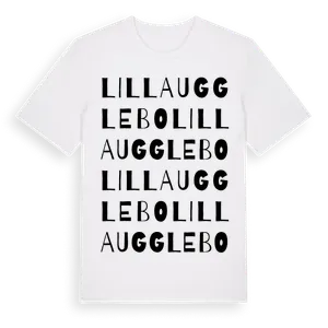 Lilla Ugglebo ordlek t-shirt – ekologisk bomull t-shirt från Pinshirt
