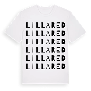 Lillared ordlek t-shirt – ekologisk bomull t-shirt från Pinshirt