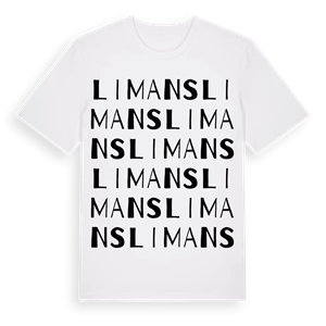 Limans ordlek t-shirt – ekologisk bomull t-shirt från Pinshirt