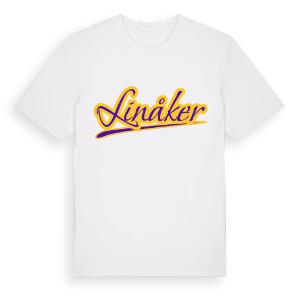 Linåker baseball t-shirt – ekologisk bomull t-shirt från Pinshirt
