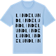 Blue Soul t-shirt med Lindelund ordlek t-shirt