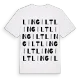 Lingilt ordlek t-shirt