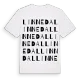 Linnedal ordlek t-shirt