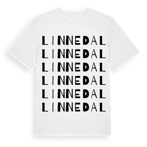 Linnedal ordlek t-shirt – ekologisk bomull t-shirt från Pinshirt