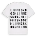 Linneskogen ordlek t-shirt