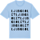 Blue Soul t-shirt med Ljungbolet ordlek t-shirt