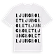 Ljungbolet ordlek t-shirt