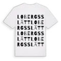 Lobergsslätt ordlek t-shirt
