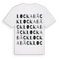 Lockabäck ordlek t-shirt
