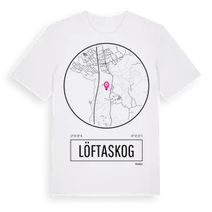 Löftaskog t-shirt – ekologisk bomull t-shirt från Pinshirt