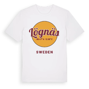 Lögnäs cirkel t-shirt – ekologisk bomull t-shirt från Pinshirt