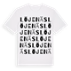 Löjenäs ordlek t-shirt