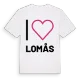 Jag älskar Lomås t-shirt stort tryck