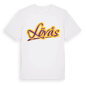 Lövås baseball t-shirt – ekologisk bomull t-shirt från Pinshirt