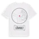 White t-shirt med Lövhult t-shirt
