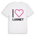 Jag älskar Lugnet t-shirt stort tryck