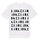 Lunkebur ordlek t-shirt
